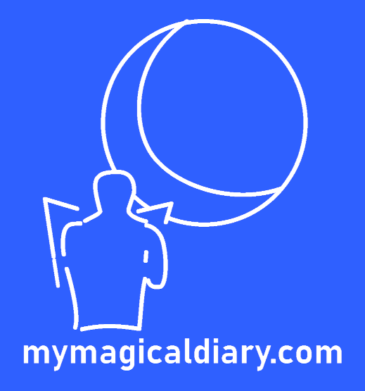 the blue mymagicaldiary.com logo